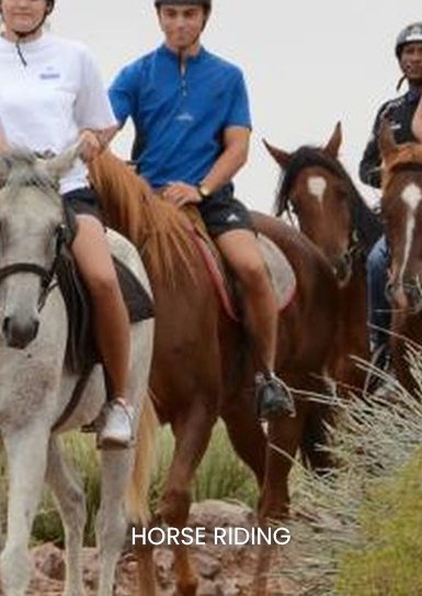 HORSE-RIDING